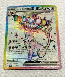 UMBREON AND ESPEON EX PRISMATIC EVOLUTIONS 175 & 176 PROMO CARDS - Image 3