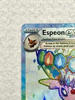 UMBREON AND ESPEON EX PRISMATIC EVOLUTIONS 175 & 176 PROMO CARDS - Image 5