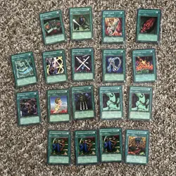 Vintage 1996 Yu-Gi-Oh! Cards Lot Of 18 - Image 1