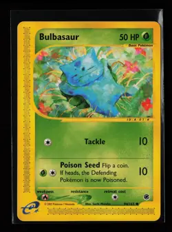 Bulbasaur 94/165 Common Expedition Non Holo Pokemon Card - Image 1