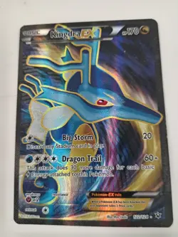 Pokemon Kingdra EX Full Art Trading Card Fates Collide 122/124 Holo TCG - Image 1