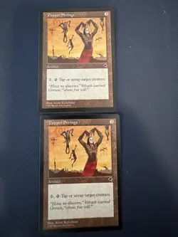 MTG - Magic The Gathering - Puppet Strings X 3 - Tempest - NP/NM! - Image 1