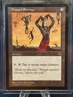 MTG - Magic The Gathering - Puppet Strings X 3 - Tempest - NP/NM! - Image 3