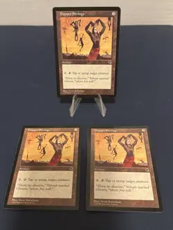 MTG - Magic The Gathering - Puppet Strings X 3 - Tempest - NP/NM! - Image 4
