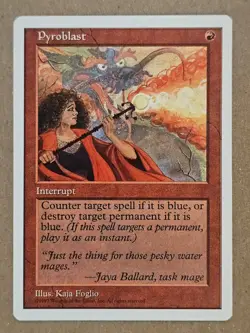 Pyroblast - 5th Edition - Near Mint | MTG - Image 1