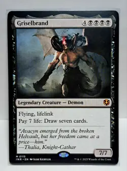 Griselbrand 115 INR Non-foil Legendary Mythic Innistrad Remastered Magic MTG - Image 1