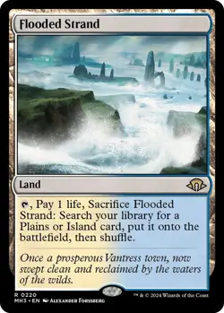 Flooded Strand Modern Horizons 3 NM MTG Non-Foil - Image 1