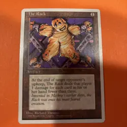 MTG Magic the Gathering The Rack (352/379) Fourth Edition LP - Image 1