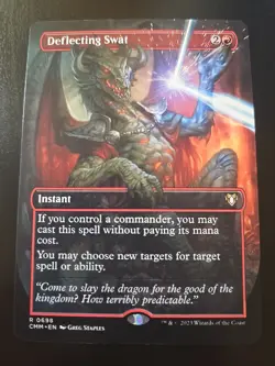 Deflecting Swat (Borderless) NM Regular Commander Masters - Image 1