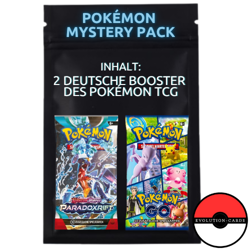 Pokemon - 2 zufallige Mystery Booster Packs - Deutsch - NEU & OVP - Image 1