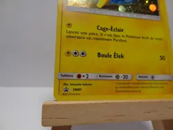 Carte Pokemon " Pikachu " Promo - Holo - SM81 - Soleil & Lune - FR - Etat Moyen - Image 5