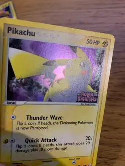LP! Pikachu (78/110) EX Holon Phantoms Stamped Reverse Holo Delta Pokemon Card! - Image 4
