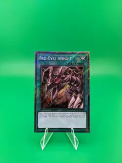 Yu-Gi-Oh! Red-Eyes Insight RA03-EN061 Platinum Secret Rare - Image 1