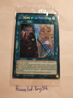 Yu-Gi-Oh ! Le dechu de la Vertueuse CH01-FR019 Secrete rare Scelle - Image 1