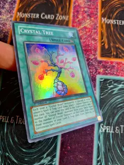 Yu-Gi-Oh! TCG Crystal Tree DP07-EN020 Super Rare 1st Edition Near Mint - Image 2
