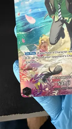 One Piece Sanji SP Foil ST14-003 Royal Blood Mint Condition English - Image 4
