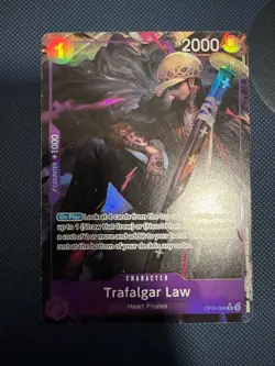 Trafalgar Law (069) (Parallel) OP09-069 Emperors in the New World Foil NM - Image 1