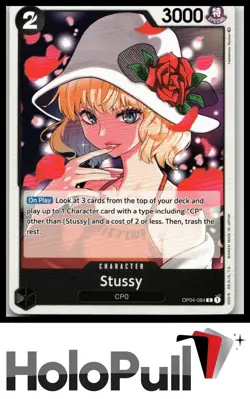 One Piece Kingdoms of Intrigue Stussy #OP04-084 Common - Image 1