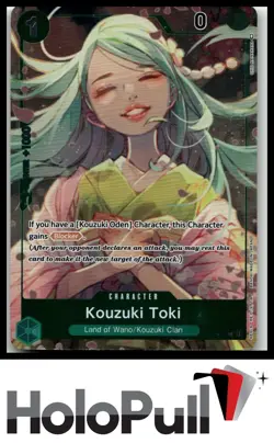 One Piece Paramount War Kouzuki Toki (Box Topper) #OP02-031 Uncommon - Image 1