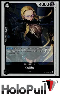 One Piece Pillars of Strength Kalifa (081) #OP03-081 Rare - Image 1