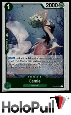 One Piece Wings of the Captain Camie #OP06-025 Rare - Image 1