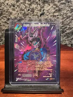Dragon Ball Super Card Game Beerus Motivated Destruction SPR Foil Card BT17-134 - Image 1