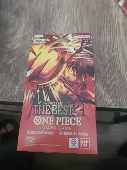 One Piece TCG The Best Vol 2 Premium Booster Pack PRB-02 Eng Ver w/10 Cards 🔥 . - Image 1
