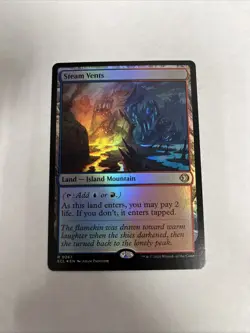 Steam Vents Foil Lorwyn Eclipsed Card #0267 MTG LP - Image 1