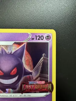 Gengar SWSH241 Lost Origin Prelease Black Star Promo Holo Pokemon TCG Card NM - Image 3