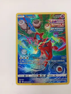 Pokemon Deoxys Full Art Trading Card Crown Zenith Galarian Gallery GG12/GG70 - Image 1