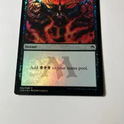 MTG English Dark Ritual LP Foil Masters 25 Magic Card - Image 3