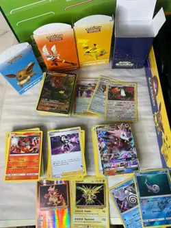 Pokemon TCG Board Game Missing Original Cards But Added +100 - Image 4