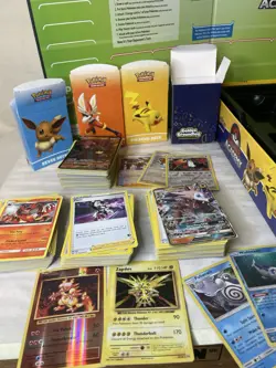 Pokemon TCG Board Game Missing Original Cards But Added +100 - Image 5