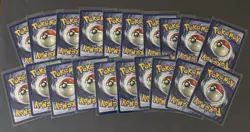 1st Ed Fossil Omanyte, Horsea, and Other WOTC Pokemon Card Lot NM+ - Image 2