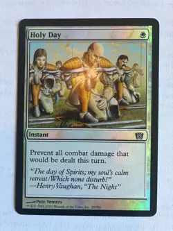 Holy Day 8th Edition Foil NM X1 MTG Magic The Gathering Single Card - Image 1