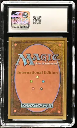 CGC 9 Mint - Black Knight - International Edition - Vintage Magic The Gathering - Image 2