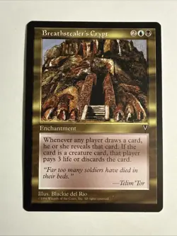 Breathstealer's Crypt - Magic the Gathering MTG - Visions Regular - Image 1