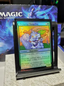 Lorwyn Eclipsed Chomping Changeling 0172, NM, Foil, Pack Fresh, Ships Quickly - Image 1