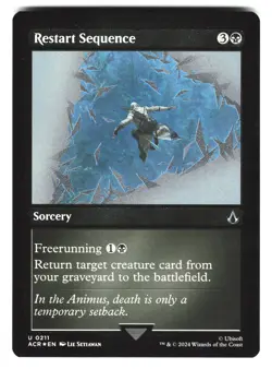 Restart Sequence (Foil Etched) #211 (NM) (Foil) (U) (ACR) Magic MTG - Image 1