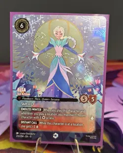 Disney Lorcana Elsa - Ice Artisan Foil Enchanted - Image 2