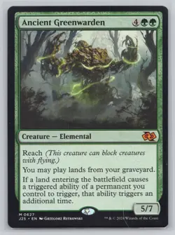 Ancient Greenwarden M Foundations Jumpstart 627 NM - Image 1