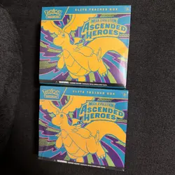 -SEALED- Pokemon Mega Evolution Ascended Heroes Elite Trainer Box ETB X2 - Image 1