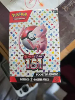 Pokemon Scarlet & Violet 151 Booster Bundle 6 Packs New Sealed - Image 1