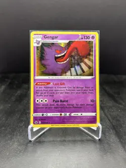2021 Pokemon Chilling Reign Gengar Holo Rare #057/198 - Image 1