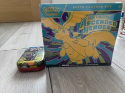 Pokemon TCG Ascended Heroes Pokemon Elite Trainer Box (ETB)x2 and x1 Tin SEALED - Image 1