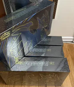 2 x Pokemon Mega Charizard X ex Ultra Premium Collection LOT - Costco - Image 3