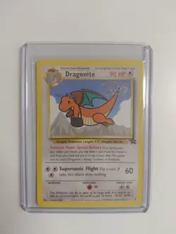1999 Pokemon The First Movie Dragonite Black Star Promo #5 NM/MINT - Image 1