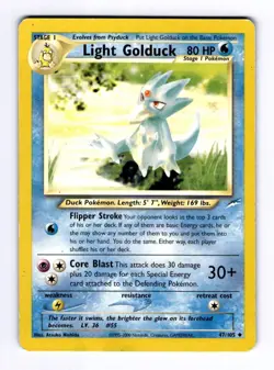 Light Golduck Neo Destiny #047 (2001) Uncommon LP Pokemon - Image 1