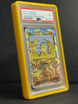 Pokemon 2002 Legendary #84 Onix Reverse Holo Foil PSA - Image 3