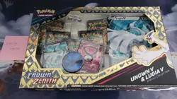 Pokemon TCG Crown Zenith Unown V Lugia V Special Collection Factory Sealed New - Image 1